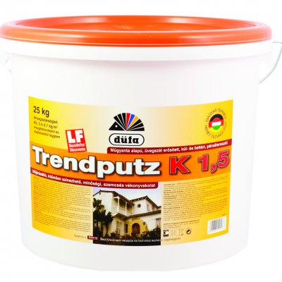 Düfa Trendputz K 1,5; 2,0 szemcsés vakolat